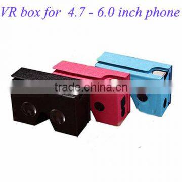 New Arrival 3D Glasses Bluetooth Controller for 4.7 - 6.0 inch Mobile Phone, VR BOX 2.0 Google Cardboard