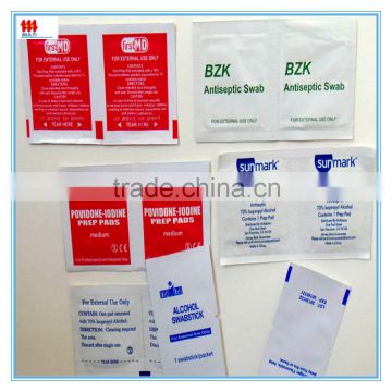 Aluminum Foil Paper For Packing Medical Alcohol Prep Pad