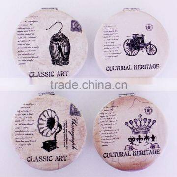 2014 classic art hand held mirror for wholesale ,MB138