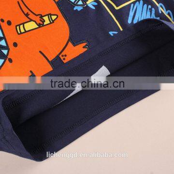 (A6501) NOVA Garment Wholesale Design Fancy Cotton Clothing Baby Boy t Shirt Whith Printed Dinosaur 3d Pattern Winter Wear photo-6