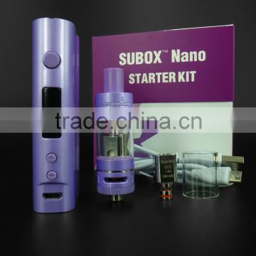 Newest Airflow Control Design Kanger Subox Nano starter kit with High Quality for Fashion Lady