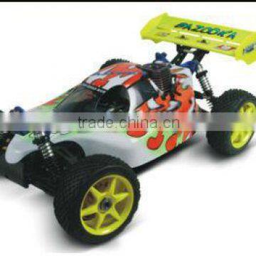 26CC 1/8th 2.4Ghz Bazooka Nitro 4WD Off Road RC Buggy