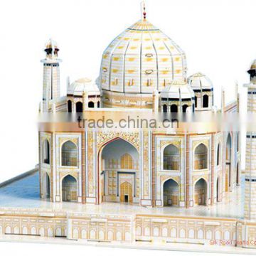 India taj mahal paper cube puzzle