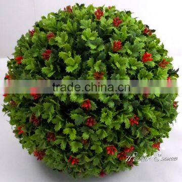 2016 new products artificial boxwood grass ball/green bsll for home decor