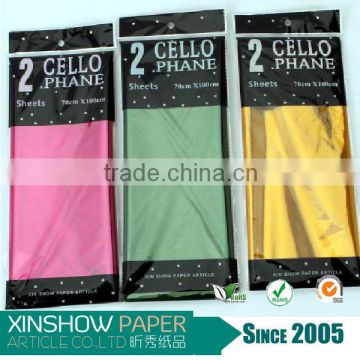 high-grade packing materials iridescent cellophane