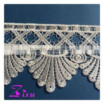Classic Design Fashionable Water Soluble Chemical Embroidered Lace Trim Supplier's Choice photo-3