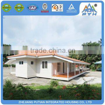 Widely used ISO,CE luxury modern prefabricated light steel villa