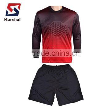 high quality goalkeeper suit, cheap goalie jersey, custom goalkeeper equipment