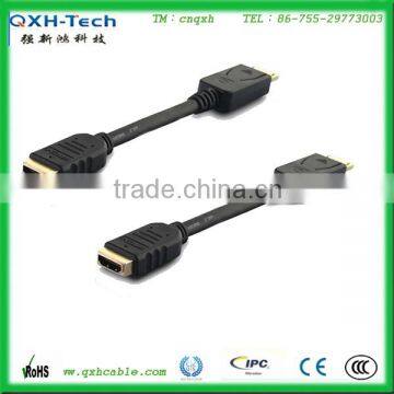 Support LCD Active Male to Female DP to DVI converter Cable