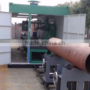 Pipe prefabrication Containerized Pipe cutting beveling