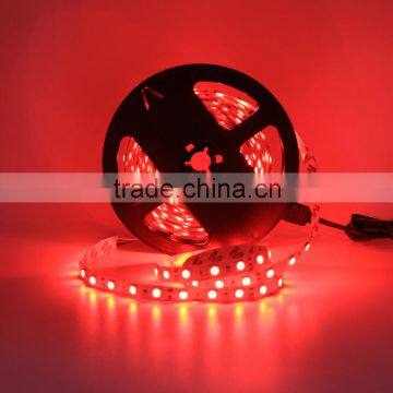 HOT DC12V 60led/m IP22 waterproof RED 5050 SMD led strip light SL-B1