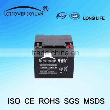 Sealed lead acid battery manufacturers Hot Selling 12v 38ah Ups Battery