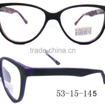 Fashion CP injection plastic eyeglasses optical frame for girls