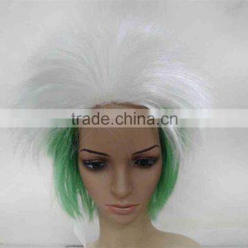 bob trading best service football fan wig/hair football crazy wig