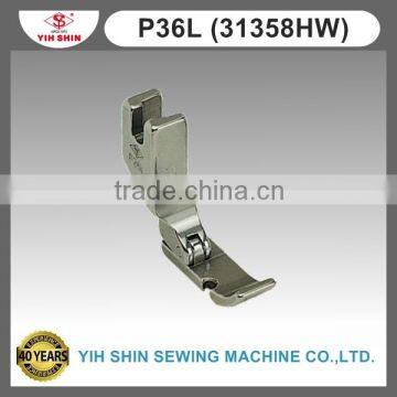 Zipper Special Sewing Machine Sewing Accessories Hinged Zipper Feet Single Needle P36L (31358HW) Presser Feet