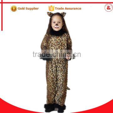 wholesale fashion leopard skirt dress sexy latex catsuit animal costume for girls