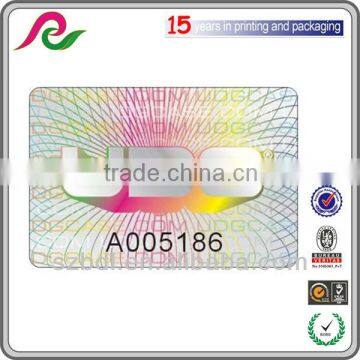 High Quality Holographic Adhesive Stickers photo-5