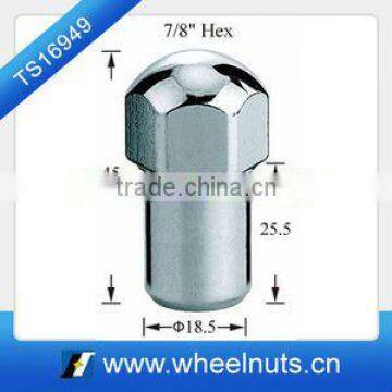 chromed mag seat lug nut