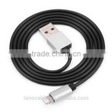 MFi certificate TPE jacket alloy casing usb to 8pin cable