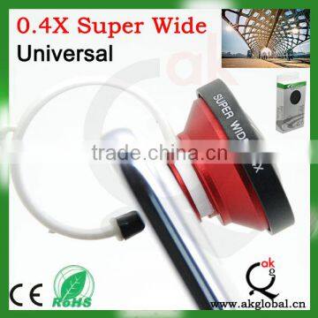 cellphone 0.4X Super Wide Angle Lens Manufacture Lens for Mobile phone