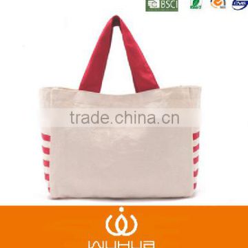 High quality canvas printed free pattern shopping bag with cheap price