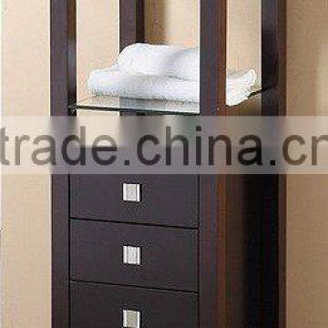 Soild Wood Free standing line cabinet vanity