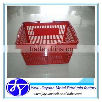 Plastic Supermarket Basket For Sale