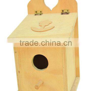 DIY Wooden Bird House Indoor Bird House