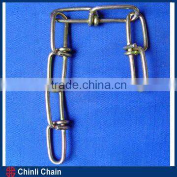 DIN5686 knotted chain double loop chain