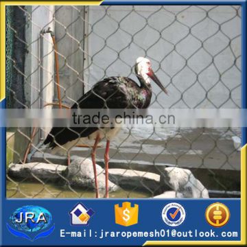 Bird netting Stainless steel wire rope mesh for bird netting enclosure