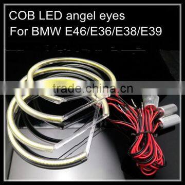COB LED Angel Eyes Ring for BMW E36 E38 E39 E46 projector 131mm