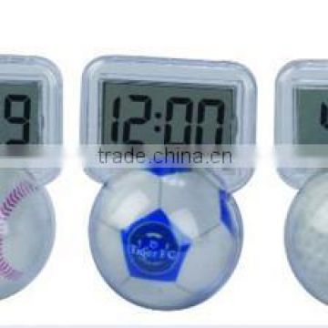 promotion swing football clock & ball tumbler clock