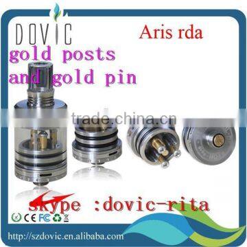 Unique design center post for airflow rda aris rda wholesale glass aris rda