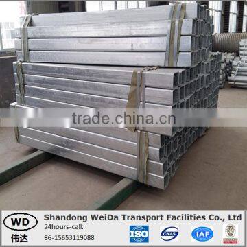 Factory Direct Sale Galvanized Square Post for Highway Guardrail photo-3