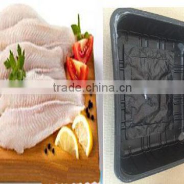 Three-Layers Flow Casting Disposable Plastic Meat Containers