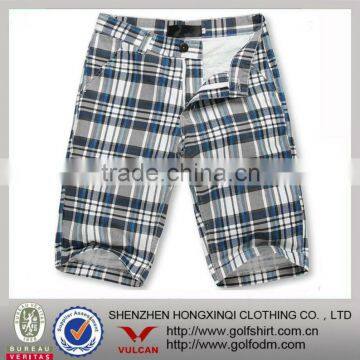 polyester/cotton men mesh shorts