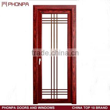 Aluminum bathroom entry doors glass swing door for sale