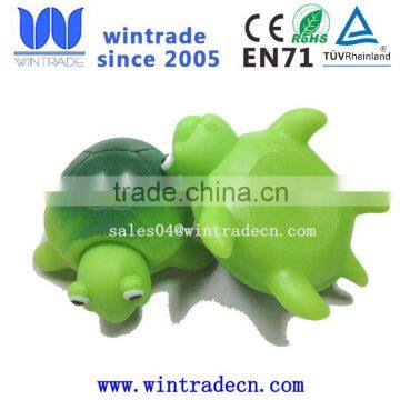 OEM Novelty Rubber Tortoise Baby Bath Toy Animal photo-3