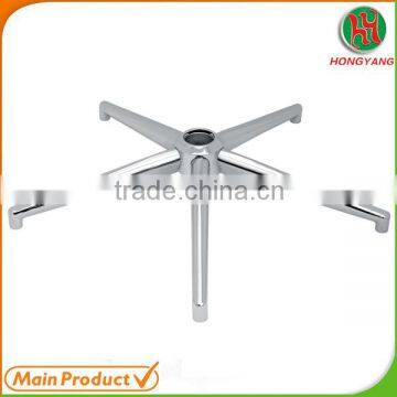 China wholesale swivel base for chair / office chair base in office chair accessories chromed china supplier 01A