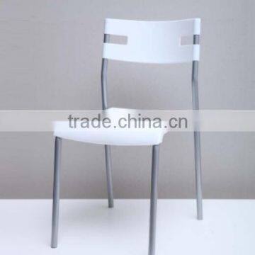 Northern Europe style colorful plastic dining chair