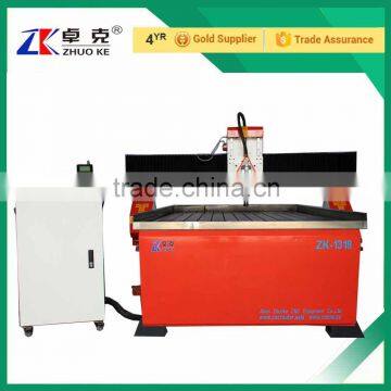 China Hot Sale CNC Engraving Machine For Stone Wood Metal ZK-1318 With Ball Screw Transmission For XYZ-Axis DSP Offline Control