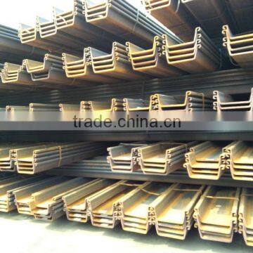 hot rolled u type steel sheet piling manufacturer