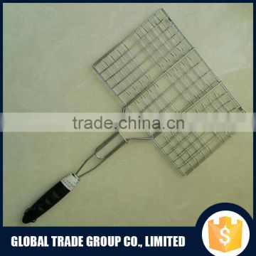 250336 BBQ Grill Wire Mesh Barbecue Wire Mesh With Rubber Handle