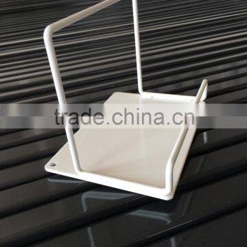 Powder Coating White Counter Top Book Store Display Shelves photo-5