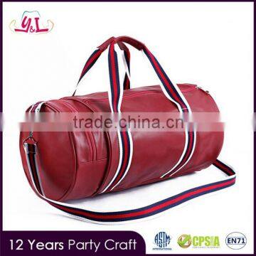 2016 Waterproof duffel customized sport travel pu duffle bag leather                        
                                                Quality Choice