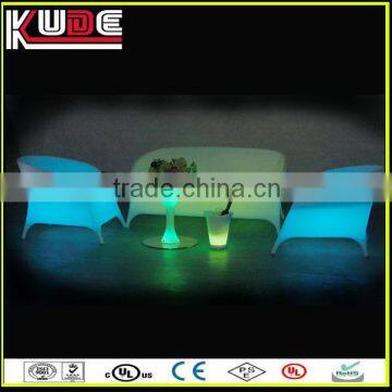 LED illuminated bar furniture, led sofa/ led bar table/ nightclub/ led furniture