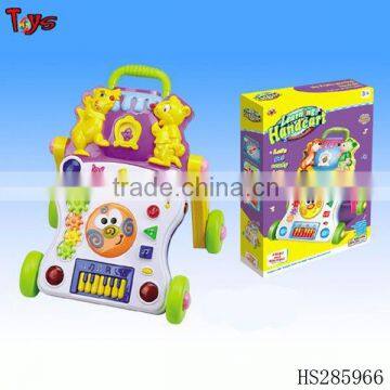 Intelligent musical plastic handcart