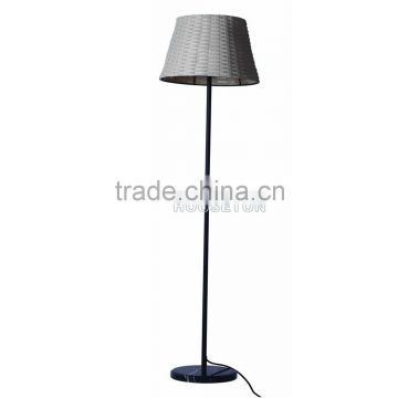 Modern decorative hotel weaved plastic shade fancy floor lamp,hotel weaved plastic shade fancy floor lamp,fancy floor lamp F1008