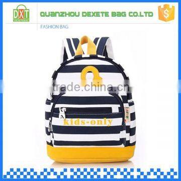 Beautiful striped pattern design china foldable backpack