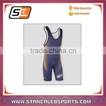 Stan Caleb China supplier cheap custom wrestling suits, wholesale wrestling